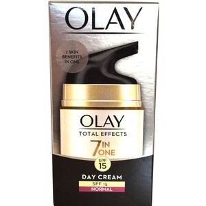 Olay Total Effects 7 in One Day Cream SPF 15 Normal Skin Moisturizer 50g New